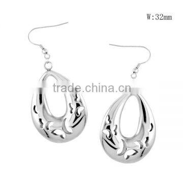 SRE5004 China Supplier Stainless Steel Womens Teardrop Earrings