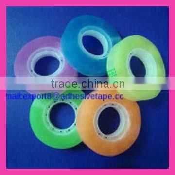 Color Bopp Film Acrylic Material Adhesive Stationery Tape