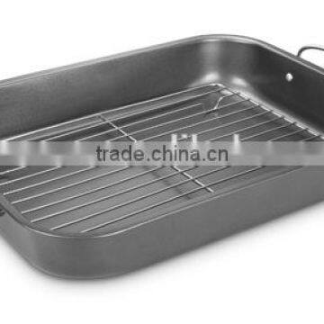 baking pan with rack, ovenware, roaster pan and roasting pan