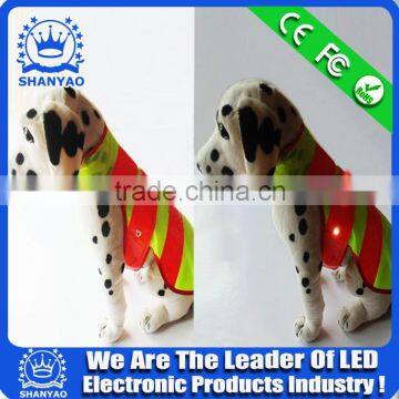 2015 Hot Selling Reflective Pet Vest With LED Lights