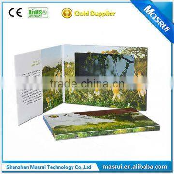 5inch video display book manufacturer
