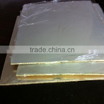 Aluminium foil faced plywood pannel with various aluminium colour