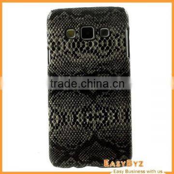 For Samsung Galaxy A3 SM-A300F Snake Skin Leather Coated Plastic Cover