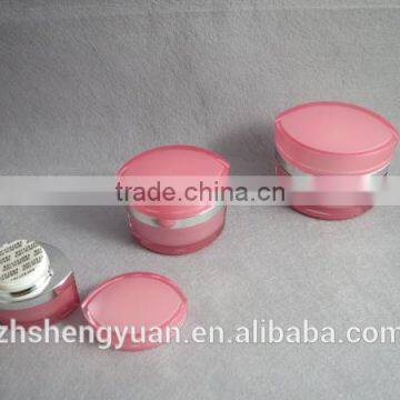 eye shape top grade plastic small containers for cream