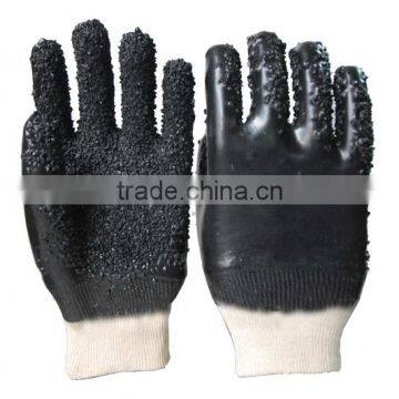Good Quality of the China Rubber Dots Anti-Slip Pvc Glove photo-4