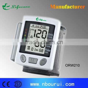 Digital Wrist Blood Pressure Monitor with Heart Rate Detection ORA818