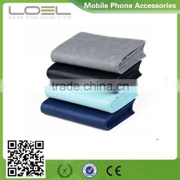 China leather factory price leather card holder business card pouch