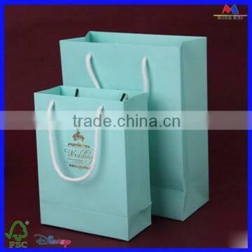 recycled high end paper packing bags