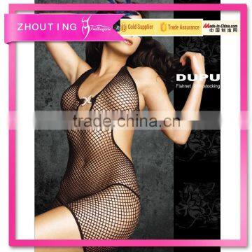 CK8019 hot sale sexy net black skirt sexy girl bodystocking