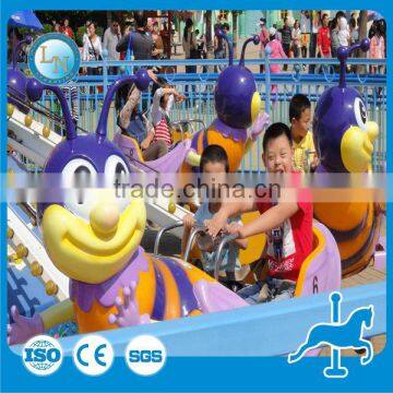 Funfair attraction rotary bee ride!!! Amusement park playground equipment kids ride rotary bee for sale