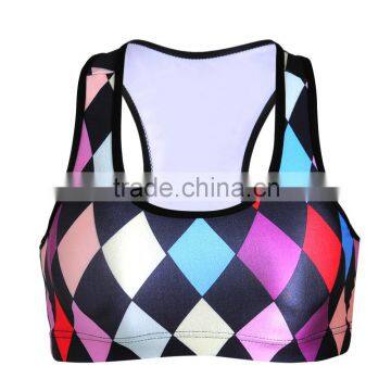 Plus Size Lady Yoga Bra Gym wear Custom Design Bra N29-90