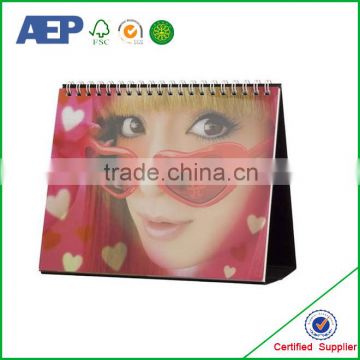 top quality free sample folding high quality custom made calendars printing without limited quantity