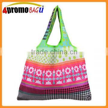 Wholesale reusable nylon folding shopping bag