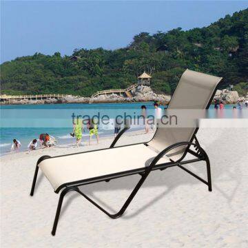 Uplion MC3033 Adjustable UV resistant outdoor furniture sunbed modern wicker pool lounge beach sunbed