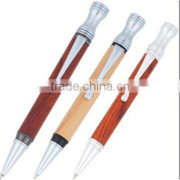 Wooden ball pen+wooden pencil