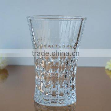 Crystal clear glass vase flower vases flower container