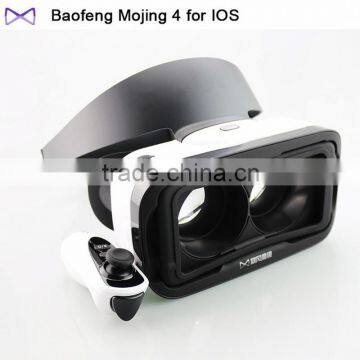 Baofeng Mojing-4 For IOS( 6/6plus) VR Headset 3D Glasses For IOS Androi phone Virtual Reality 3D Theater + Bluetooth Gamepad