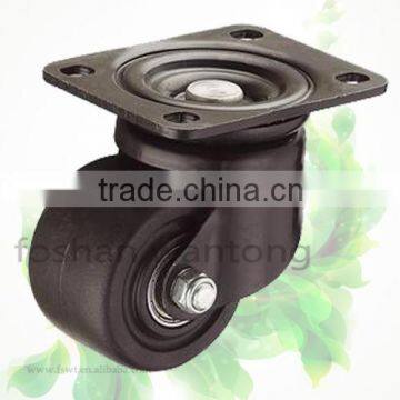 Black Nylon Wheel All Size Swivel Small Furniture Casters Wholesale