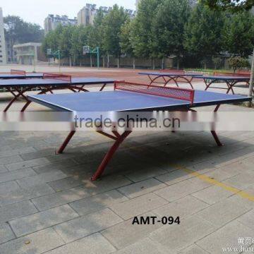 Outdoor SMC Rainbow shape half moon shape tables tennis table