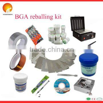 Top Selling !!Solder paste Solder wick BGA reballing kit stencils solder ball,One step to buy all!