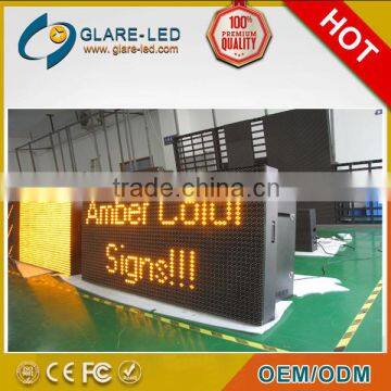 Portable Message Board P31.25 Outdoor Single Color Traffic Led Sign photo-2