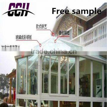 factory laminated tempered glass sunroom