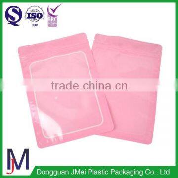 China Manufaturer Plastic Sealing Bag With Zipper/three Sides Zip Lock Sealing Pouch photo-3