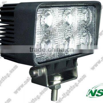 Die Cast Aluminium LED Work Light, Standard Ballast Auto LED Working Lights, 18W LED Work Light for Trucks