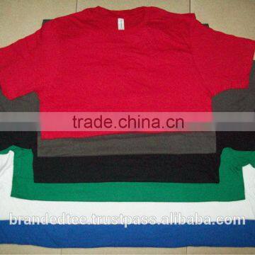 Blank T-shirts stock