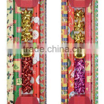 Quality Custom Printed Christmas Decorative Gift Wrapping Paper Roll Sets