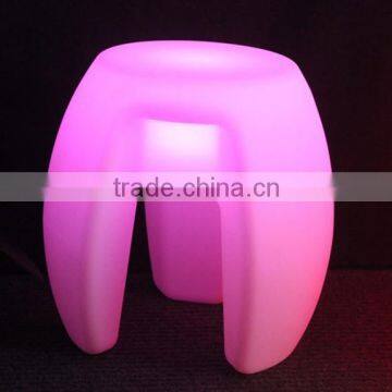 Unique LED Colour Changing Bar Stool/Rechargeable Decorative Led Bar Chair Led Bar Furniture