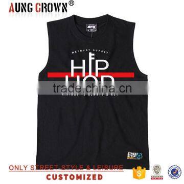 Fashion cotton mens tank top stringer tank top wholesale