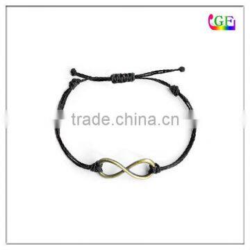 New Custom Braided Love Woven PU Leather Best Friend Bracelets