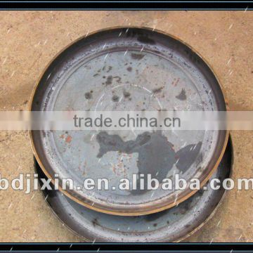 carbon steel flat dish head