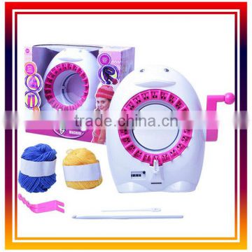 DWI dowellin 833 Do-It-Yourself Girls Knitting toys flower set knitting machine easy knit wool toy for kids