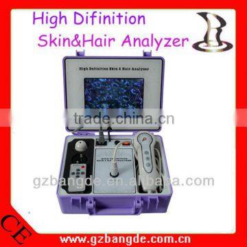 High Difinition 7 inch screen with Freeze-frame Skin and Hair Analyzer BD-P022