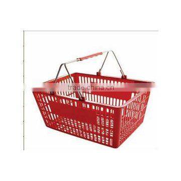 plastic shopping basket