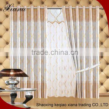 Fashion latest design blackout curtain fabric