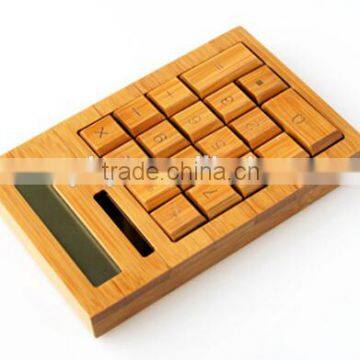 Manufacturer Promotional With Cheap Price Bamboo Calculator and Pen for Student/businese/school/pregnancy photo-2