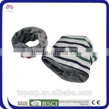 Male Winter Warm Neck Warmer Striped Scarf photo-2
