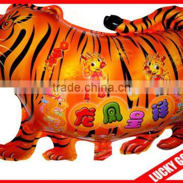 advertising inflatable tiger animal foil balloons