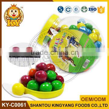 Football Crispy Bubble Gum Ball For Vending Machine