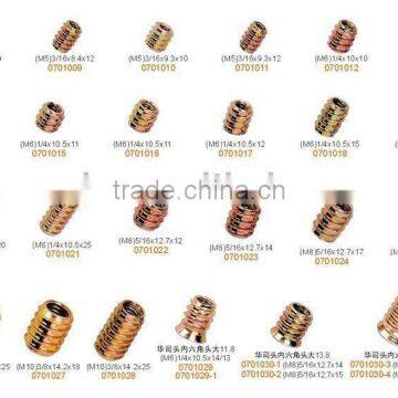M4 to M10 Furniture steel nut