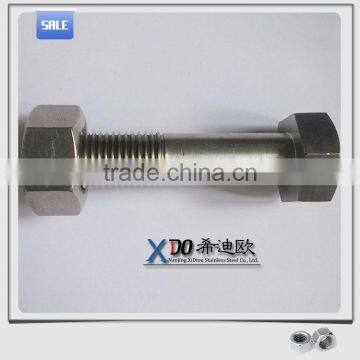 Alloy 601. Alloy625. Alloy600 Stainless Steel Fastener Din931 Hex Bolts Alloy718. Alloy925 photo-3