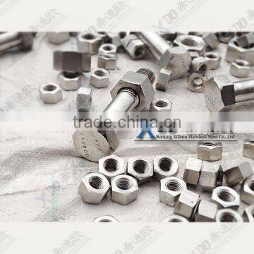 Alloy X- 750 / GH 4145 Alloy718 / GH4169 Stainless Steel Fasteners Hex Bolt