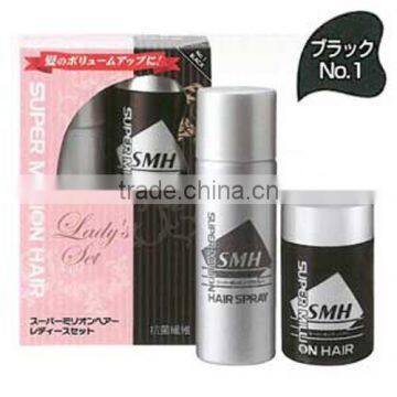 SUPER MILLION HAIR ladies set No.1 Black Japan Made volume up hair