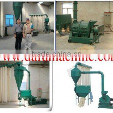 high efficiency wood powder machine