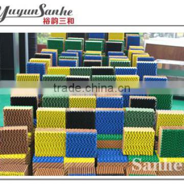 Yuyun SANHE The Biggest Cooling Pad Supplier in Asia-Air Conditioner Cooling Pad/5090 Evaporative Cooling Pad