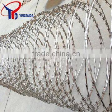 Hot Dipped Galvanized Razor Blade Wire Fencing photo-4