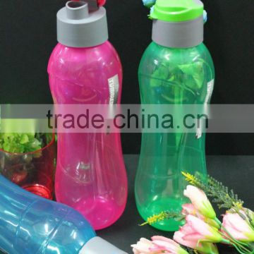 Colorful BPA FREE water tumblers with lid/ travel plastic 1000ml colorful tumbler. MIN ORDER 96 PCS ONLY !